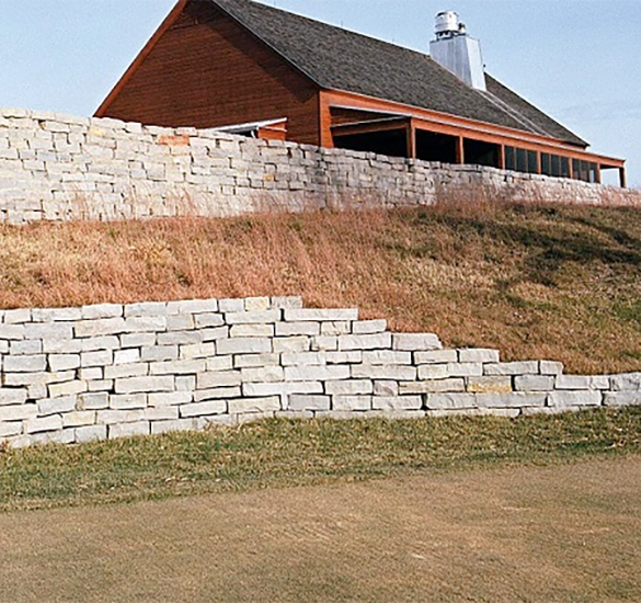 Natural Stone Retaining Walls