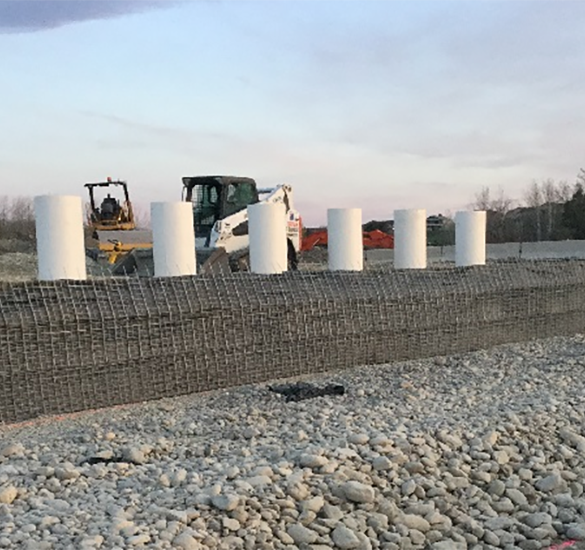 Welded Wire Form Retaining Walls